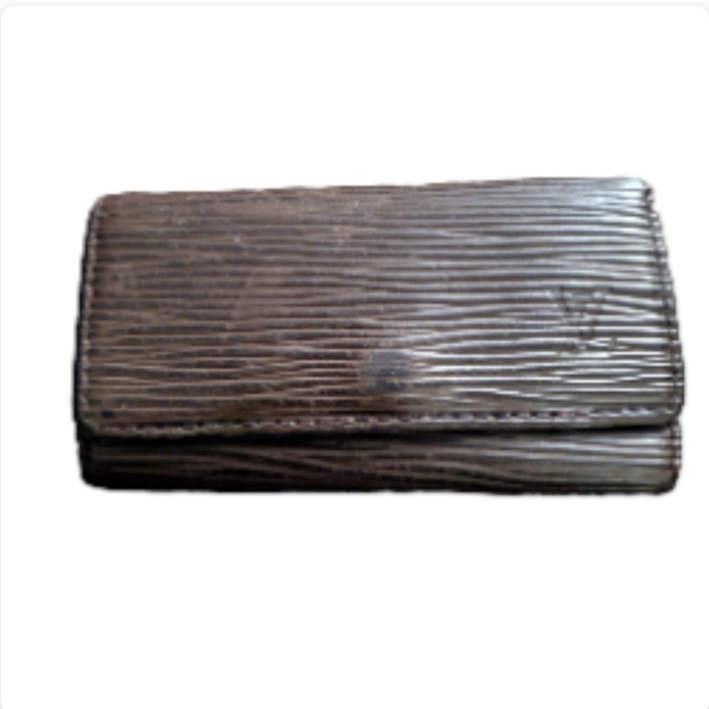 Louis Vuitton Brown Epi 4 key holder